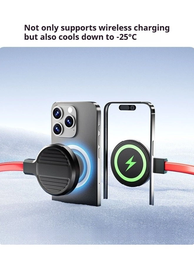 36W Liquid-Cooled Phone Radiator - Magnetic Cooling