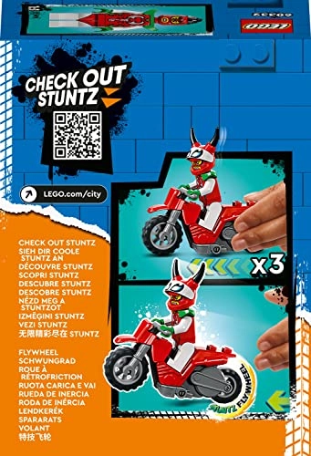 City Reckless Scorpion Stunt Bike (60332) - 5+ Flywheel-powered