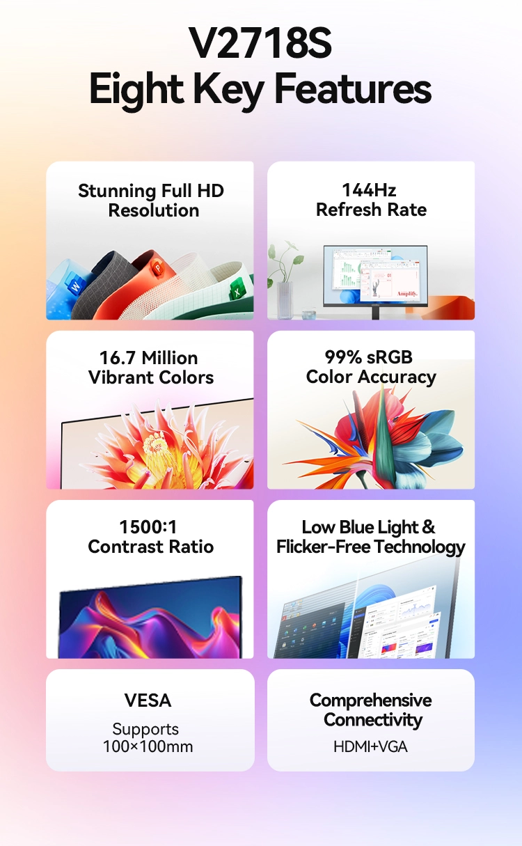 V2718S - 27 inch 1920 x 1080 pixels