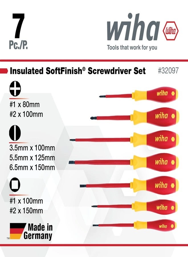 32097 Insulated Screwdriver Set (7 Pcs)