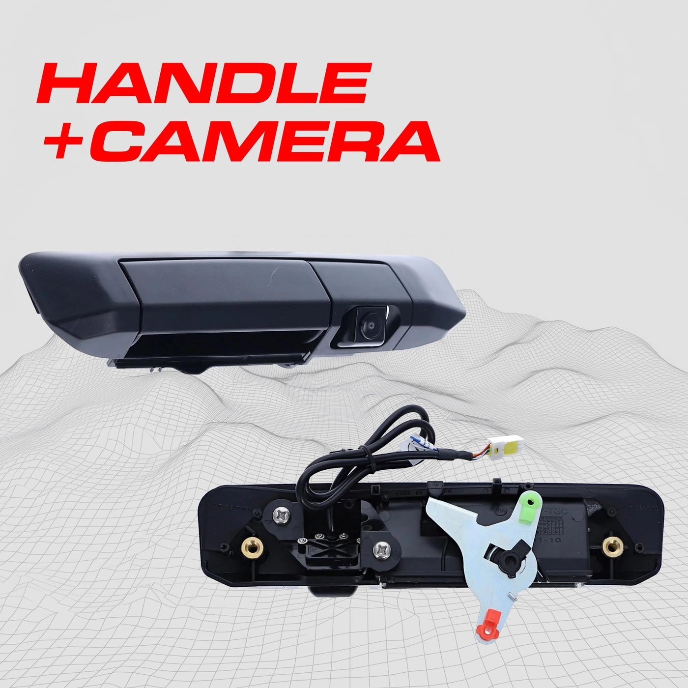 Tailgate Handle with Camera - 728 x 582
