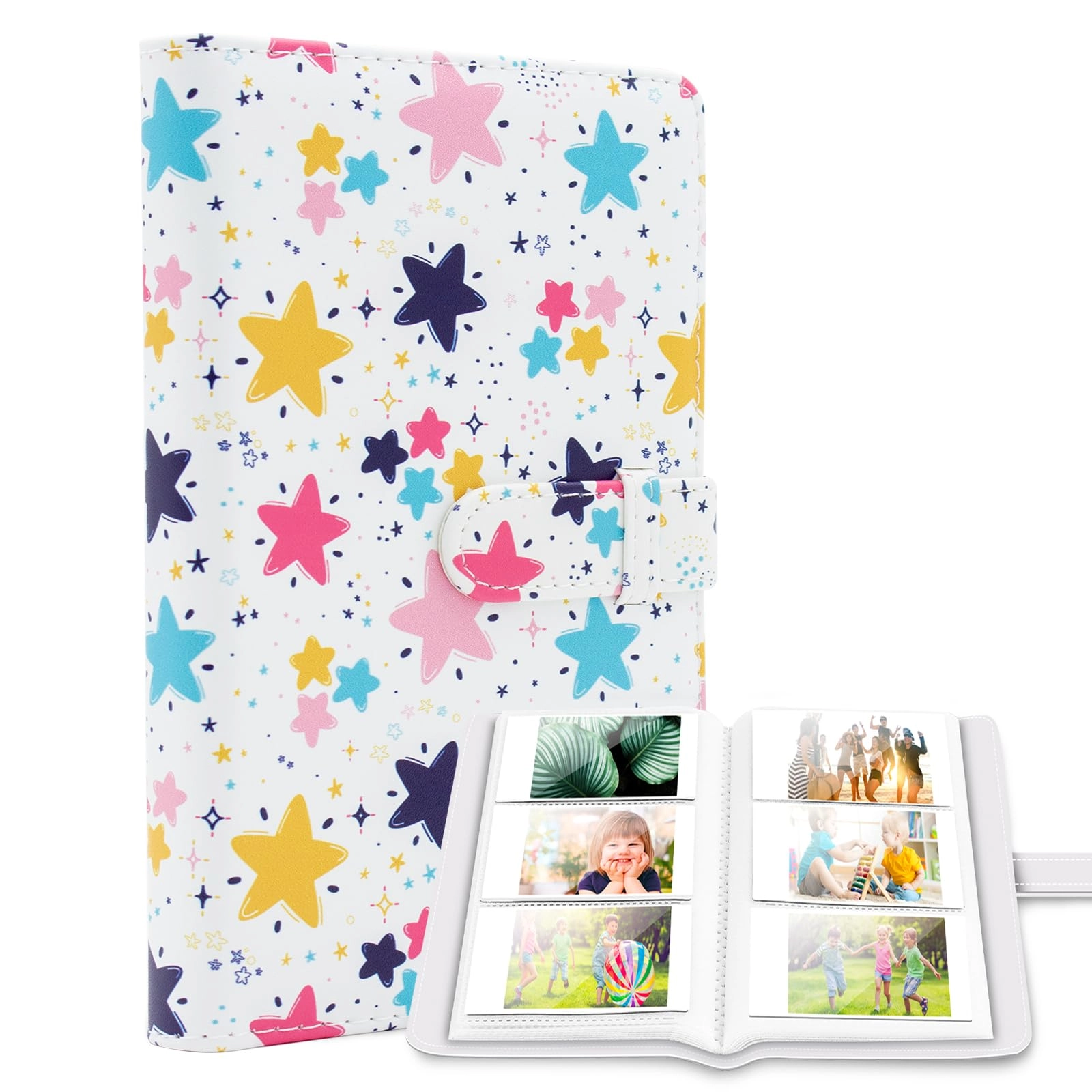Ablus Instax Mini 96 Pockets Faux Leather PVC Photo Album