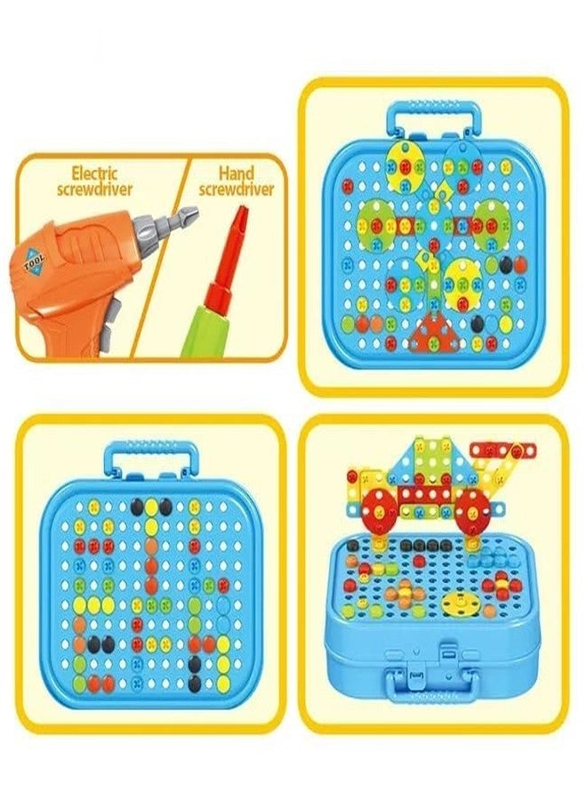 Fire Theme Drill & Screw Set - 285 pcs