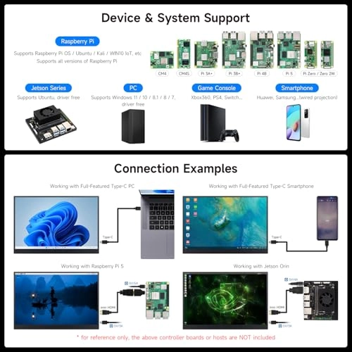 DHX-14inch Portable Monitor - Full HD 14 Inches