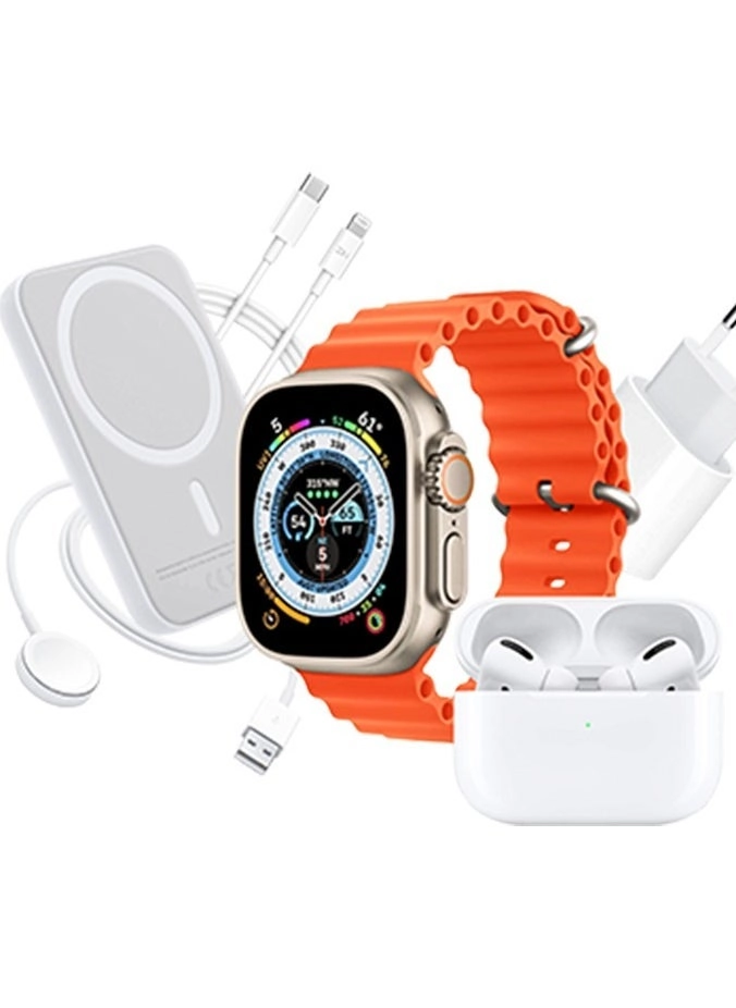 X8 + Strap + Pods Pro + External Battery + Wireless Charger + Charging Adapter + Data Cable