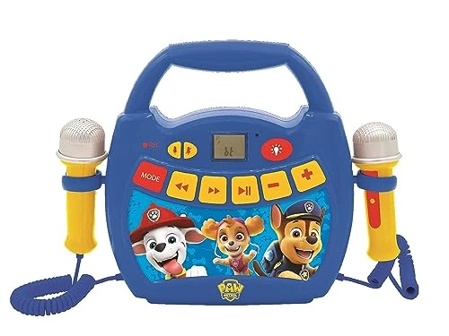 Lexibook Paw Patrol Portable Karaoke Player - 2 microphones 32GB