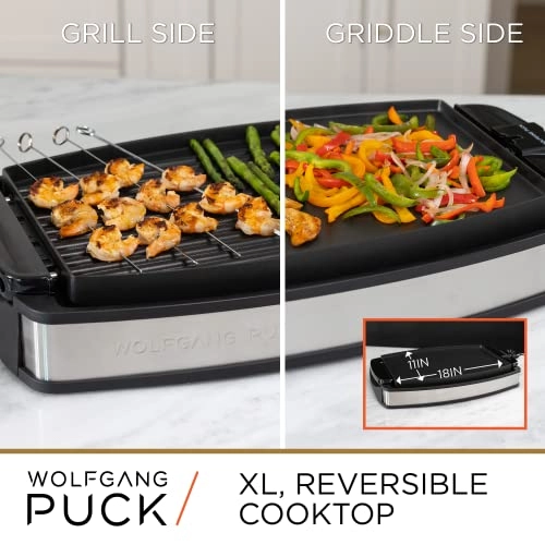 Reversible Grill Griddle - 18 x 11.5