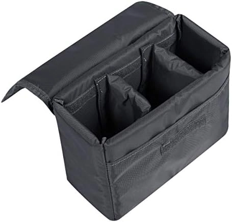 S-Zone DSLR SLR Camera Insert Bag - 9Lx7Hx4W inch Sony, Canon, Nikon, Olympus