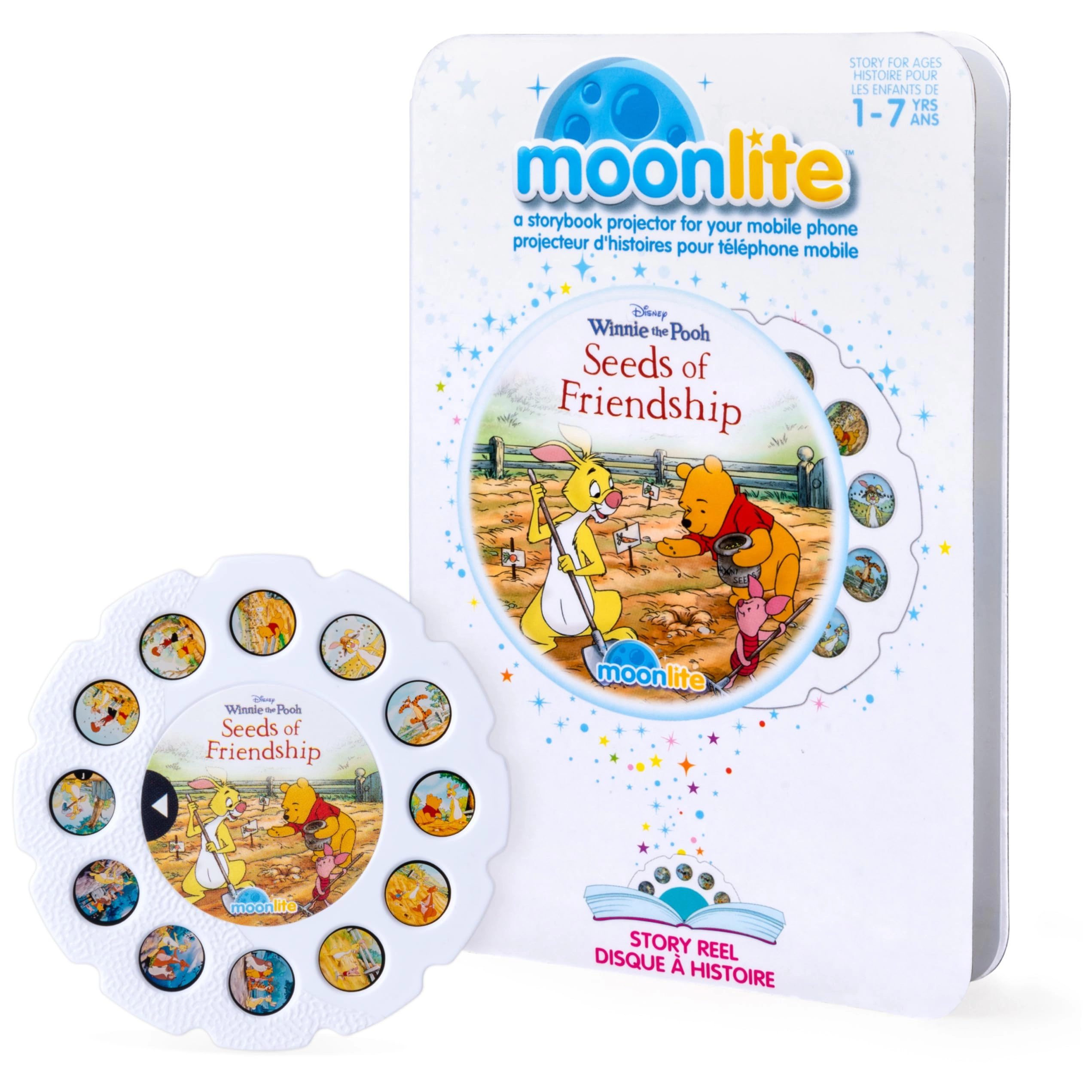 Spin Master Moonlite Story Reel Winnie The Pooh Seeds of Friendship - 12 months+