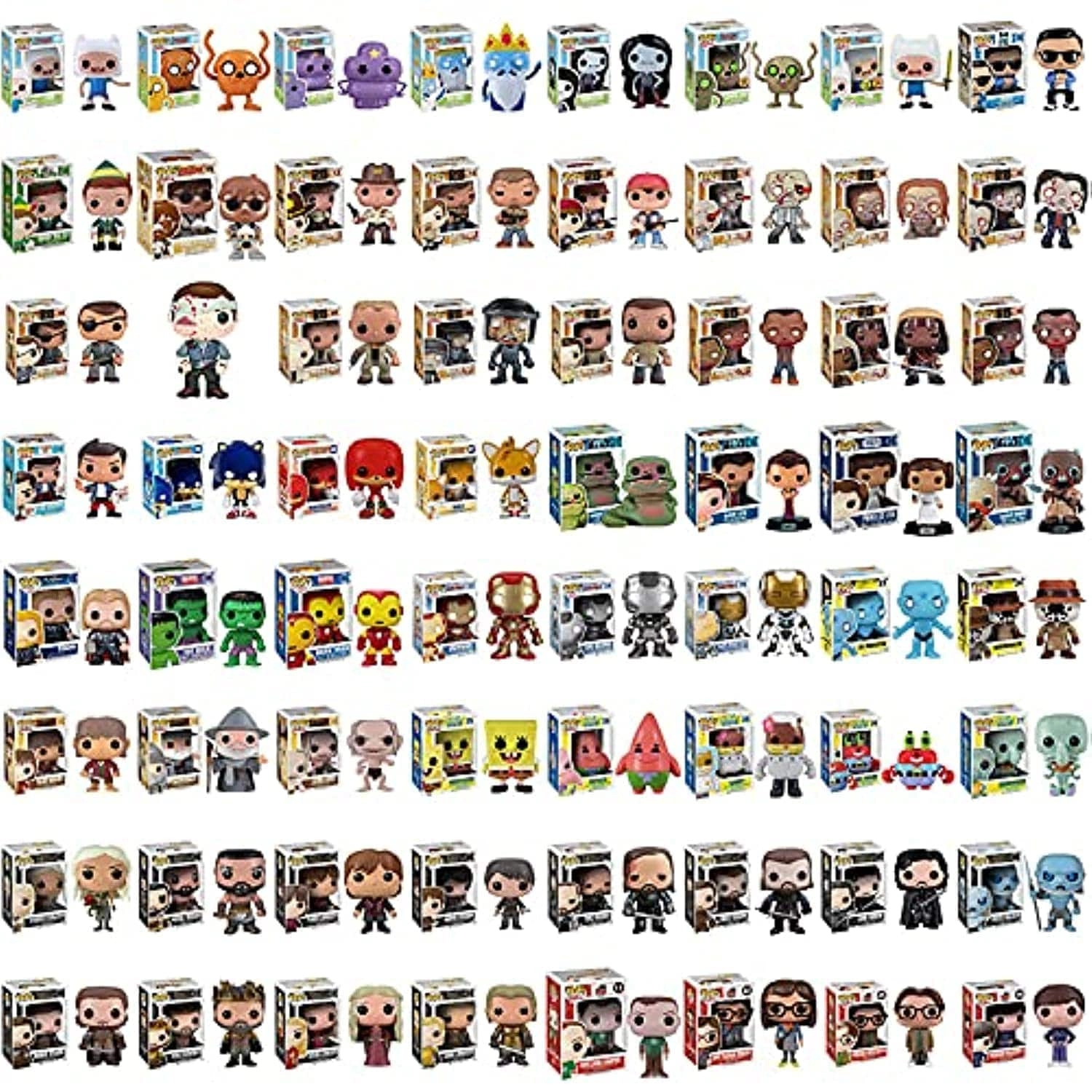 closeup POP Funko Mystery - 6 Pack 1 Random Limited Edition Chase