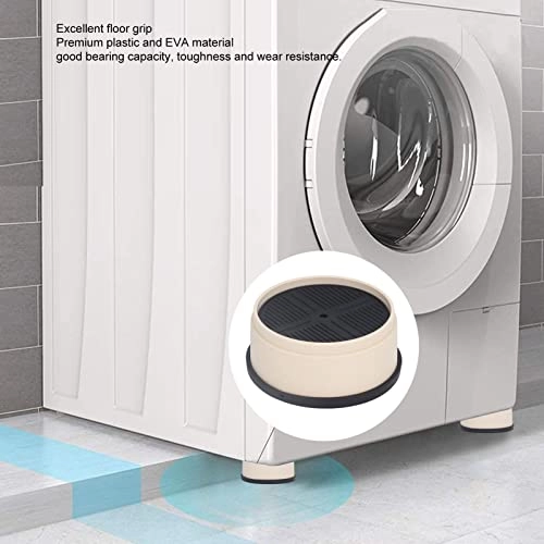 Anti Vibration Pads - 4pcs Round Plastic