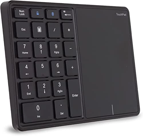 Numeric Keypad - 26 Keys Bluetooth Rechargeable