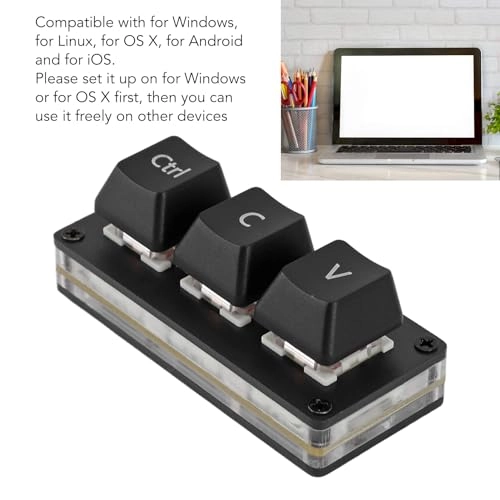 3 Key Mini Keypad - Wired