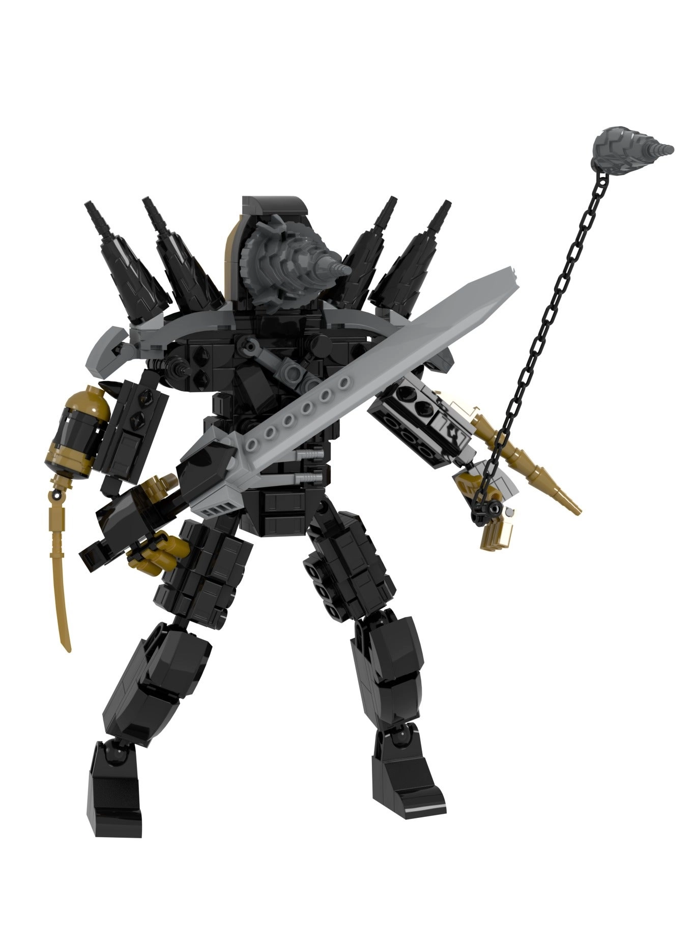 Skibidi Toilet Man Toy - Robots 344pcs