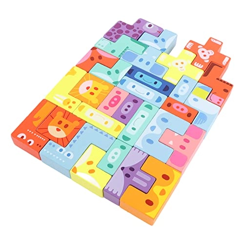 Wooden Building Blocks - 29pcs