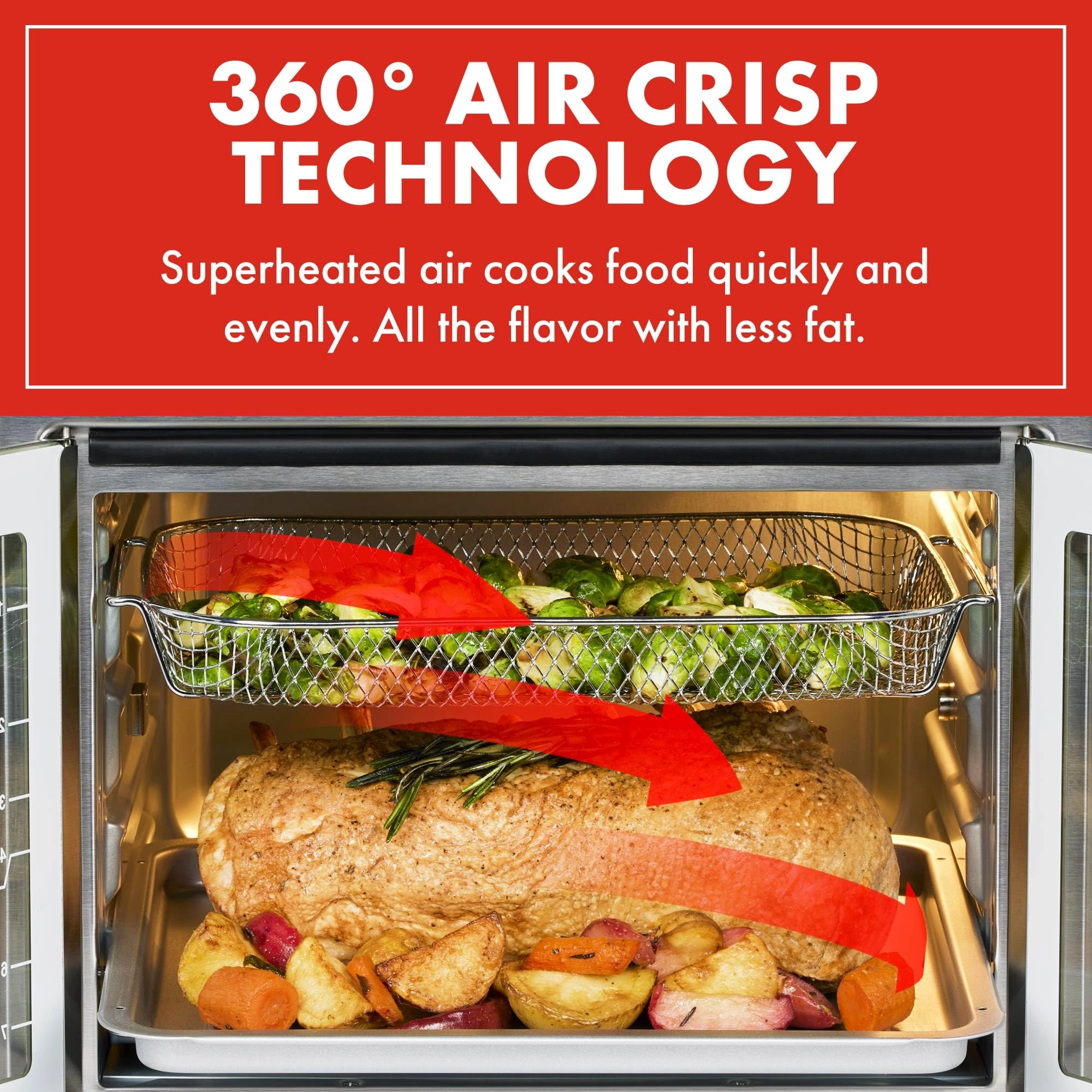 Air Fryer Toaster Oven Combo - 26QT