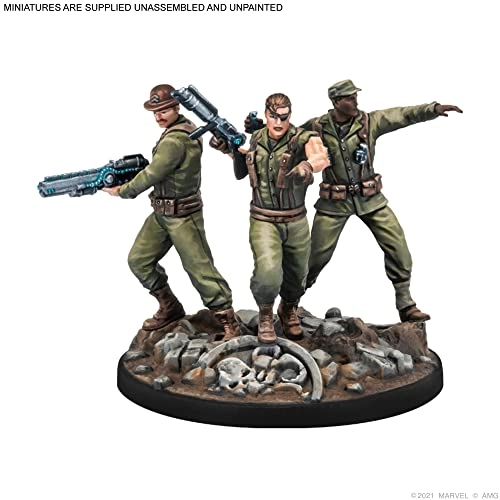 MARVEL: Crisis Protocol - Nick Fury, Sr. & Howling Commandos