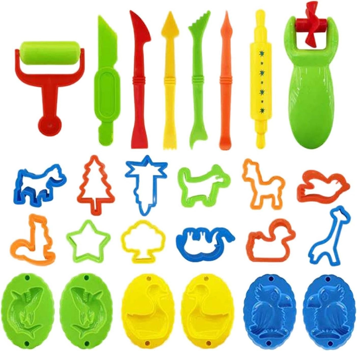Dough Toy Set - 3+ years 3 pcs