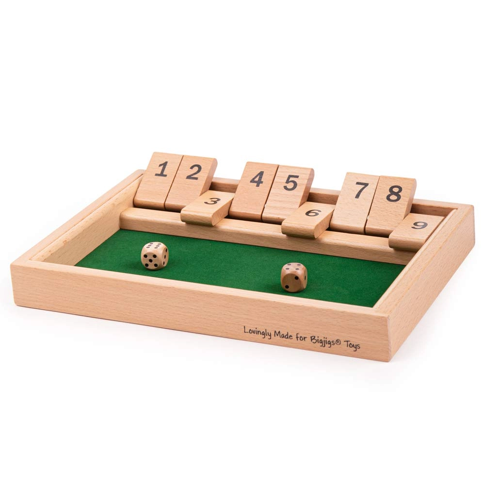 Bigjigs Toys Shut The Box - 3 years and up