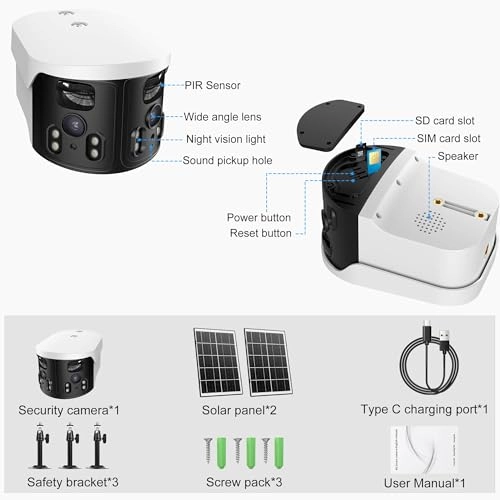 Wireless Outdoor Security Camera 1080p