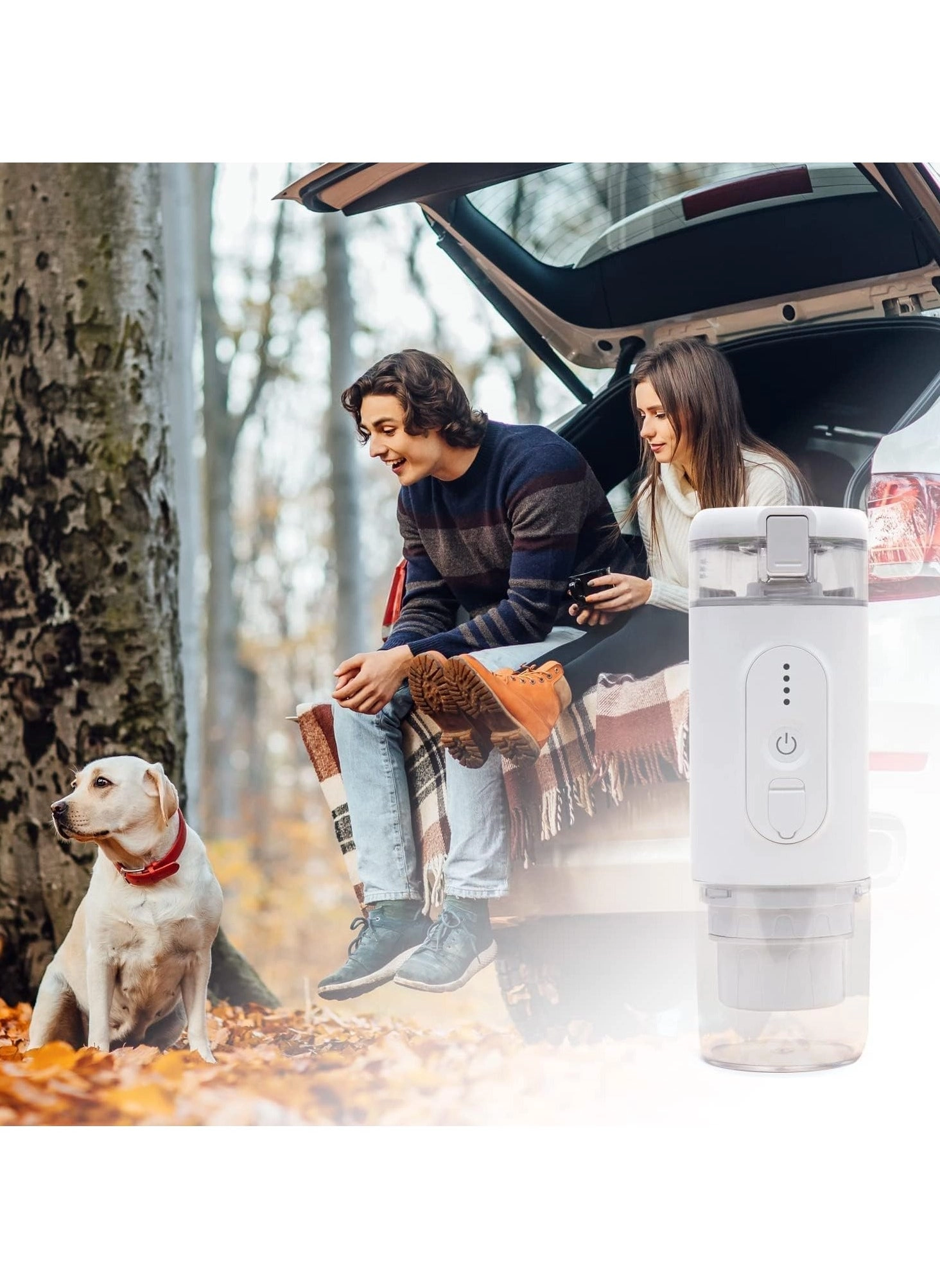 MiniSpresso Portable Espresso Maker Built-In Battery 18-Bar Fully Automatic