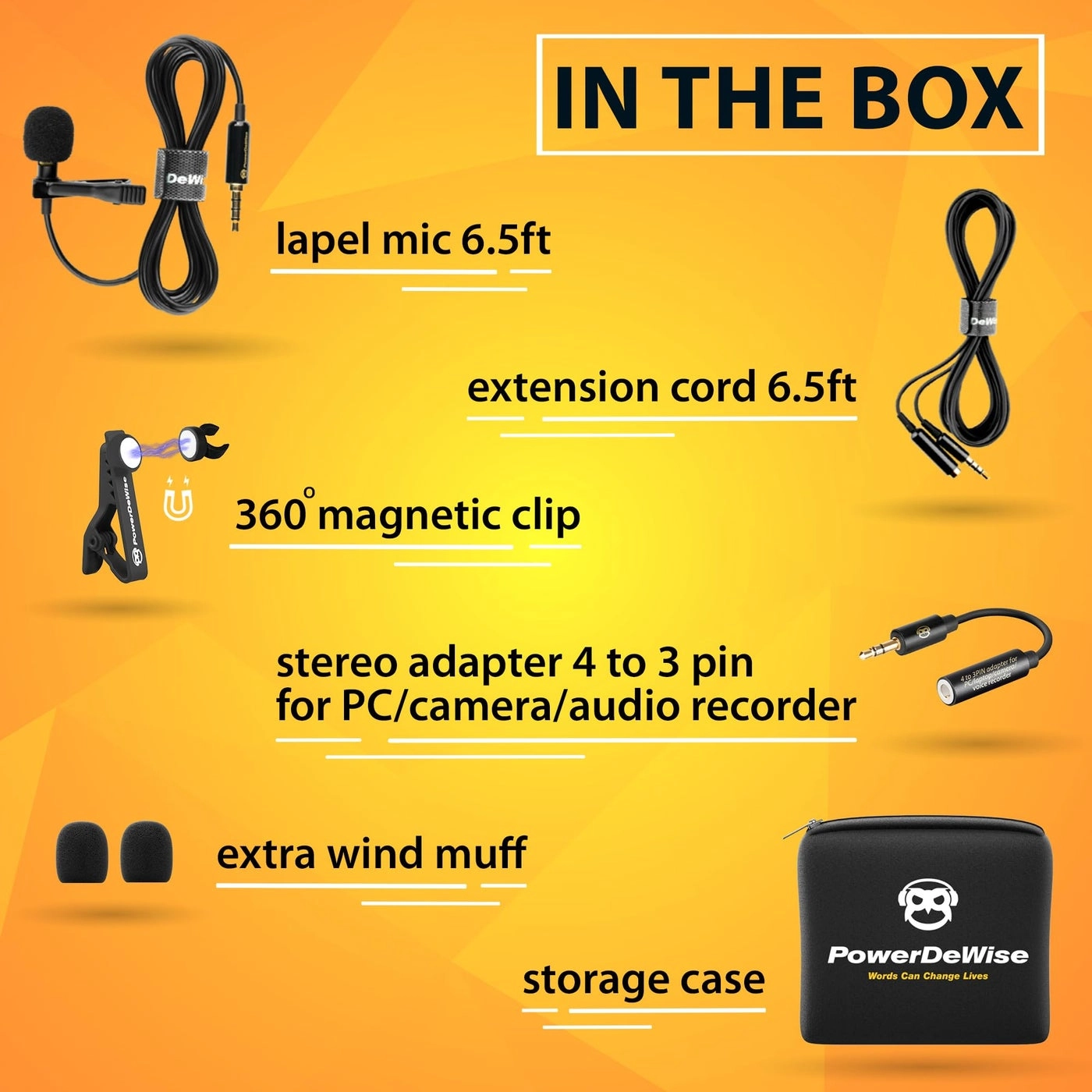 LAVALIER MICROPHONE Wired Microphone