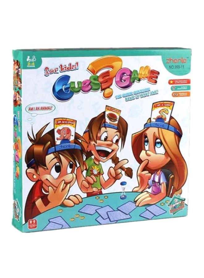 Guess Who I Am - Card Guessing Game