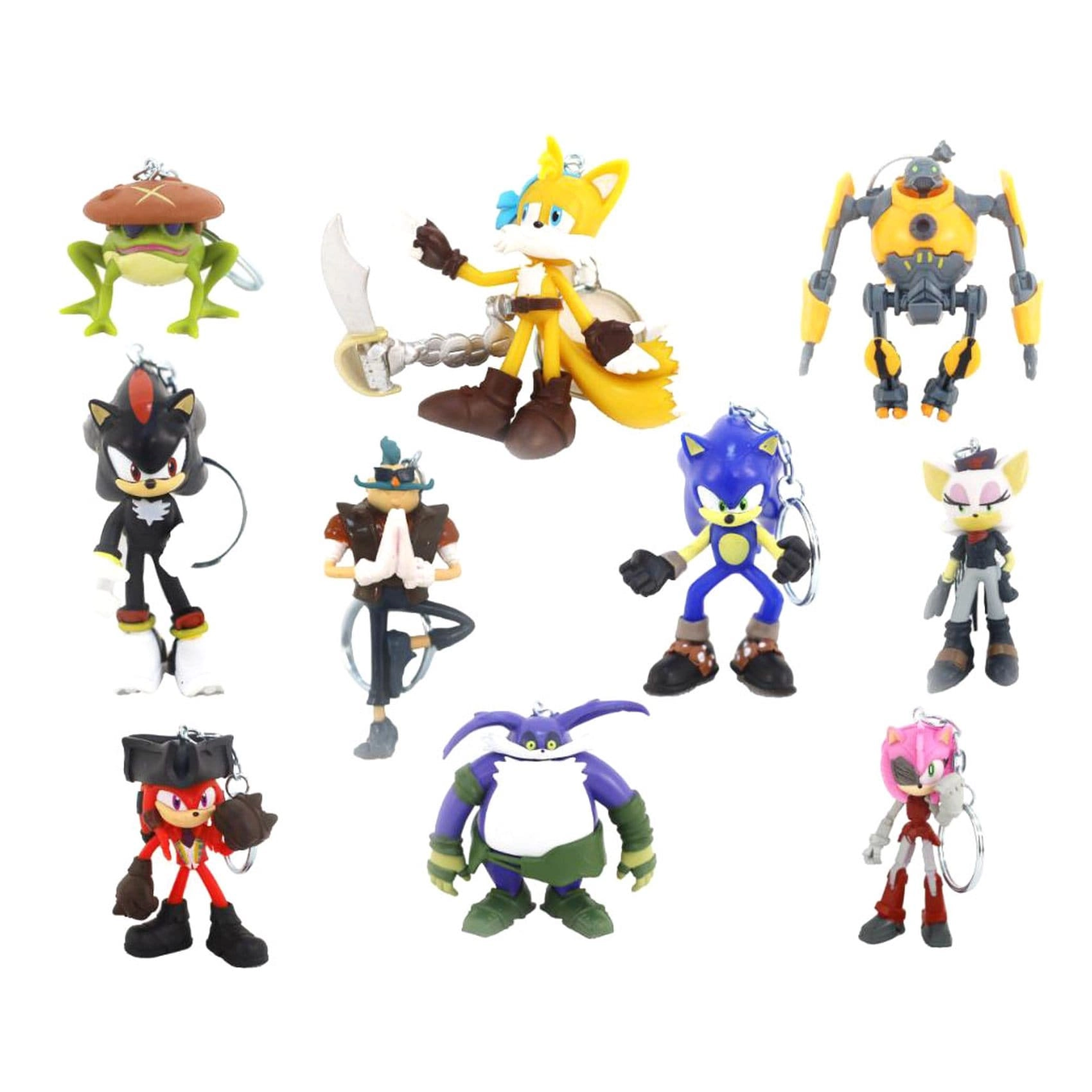Sonic Figure Key Chain - Blister Collectible