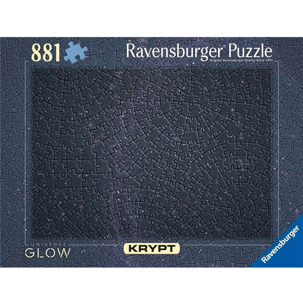 RAVENSBURGER PUZZLES Krypt Universe Glow Puzzle (12000240-6) - 881 pcs