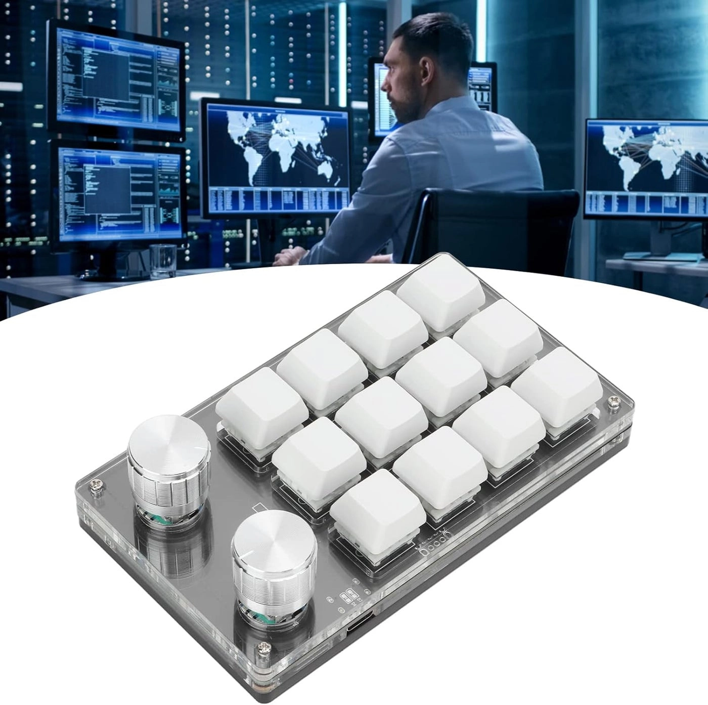 One Handed Programmable Mechanical Keyboard - Wired