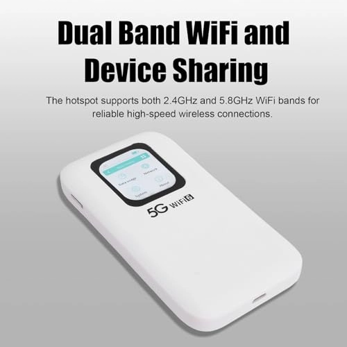 5G Mobile Wi Fi Hotspot - 5G WiFi6 2.77Gbps
