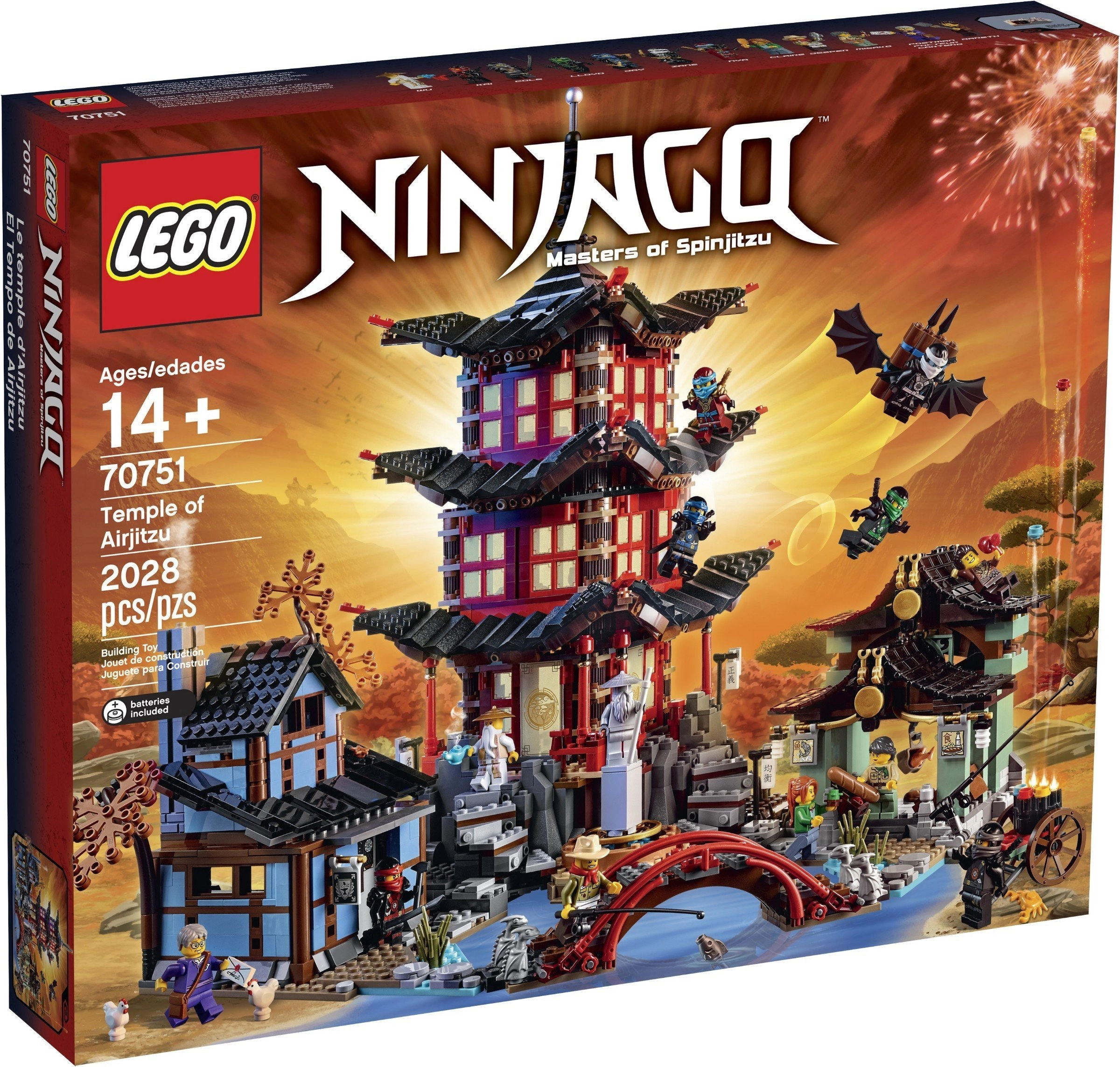 LEGO NINJAGO Temple of Airjitzu (70751)