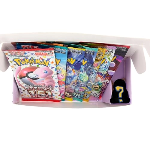 Pokémon Booster Packs - Japanese 8pcs - 52 Cards Bundle