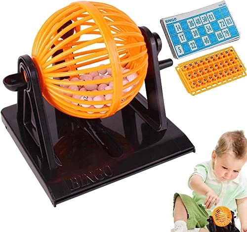 Bingo - Lucky Draw Machine 90 Balls 12 Cards