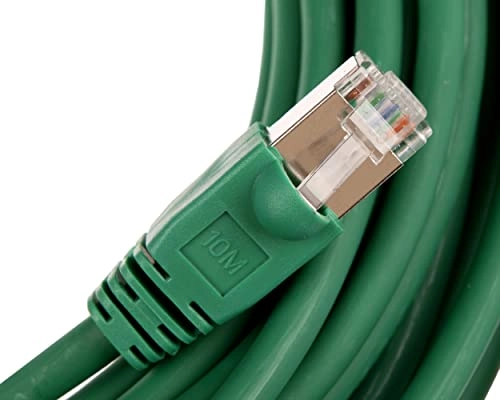 FTP Shielded Cat6 RJ45 Patch Cable - 10m