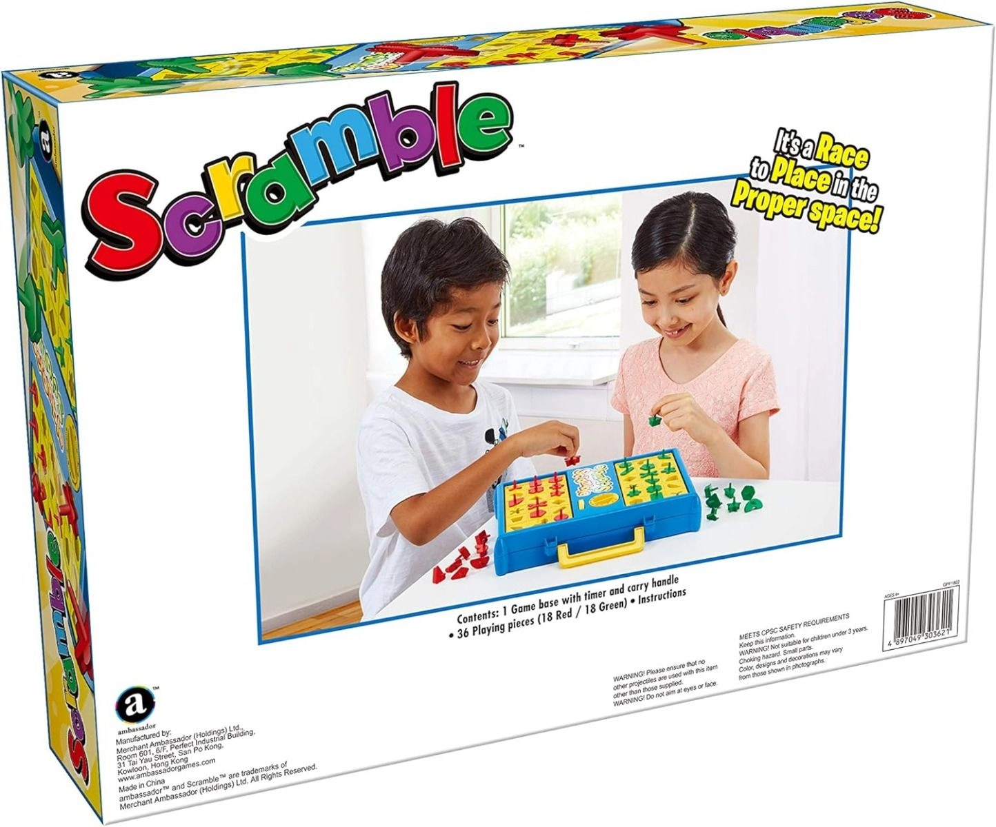 Scramble Game for 2 Players