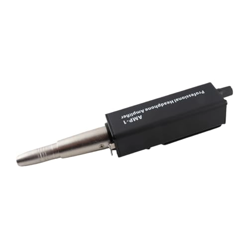 In-Ear Monitor Amplifier - XLR to 3.5MM Individual Volume Control Aluminum Alloy