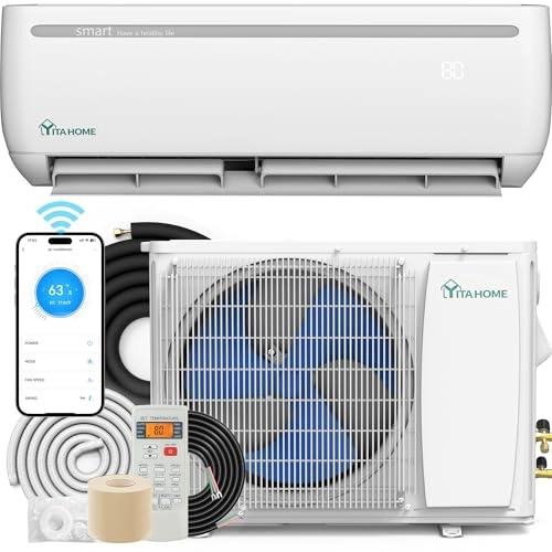18000 BTU Mini Split Air Conditioner - Wi-Fi