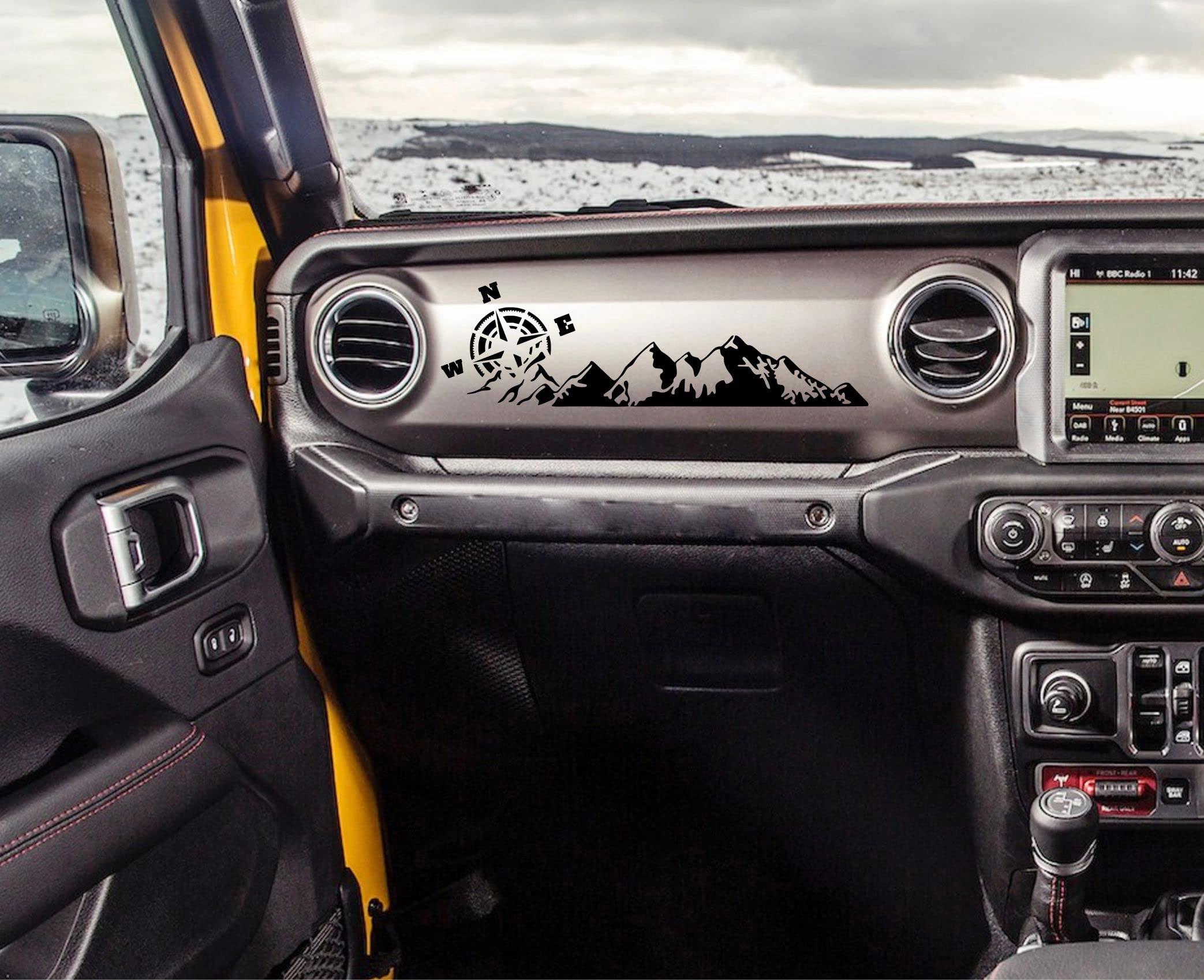 Car Dashboard Stickers