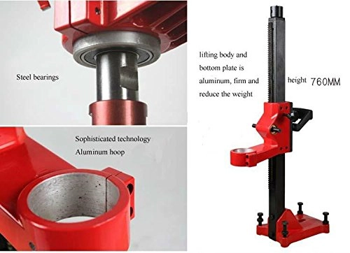 Diamond Core Drill Rig - 2180W 160mm 1600RPM