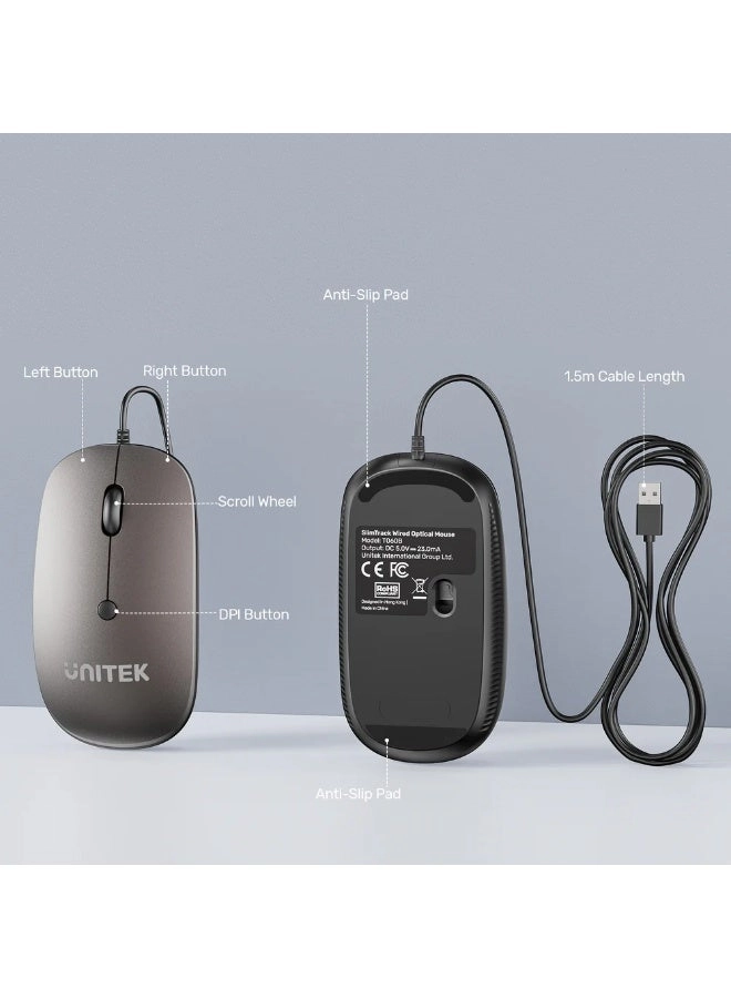 SlimTrack Mouse - Wired