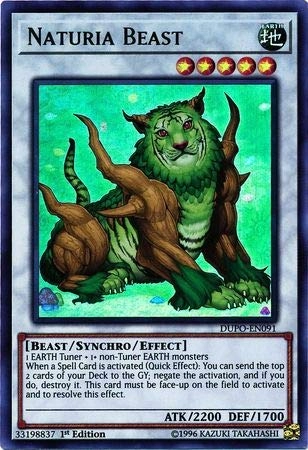 Yu-Gi-Oh! Naturia Beast DUPO-EN091