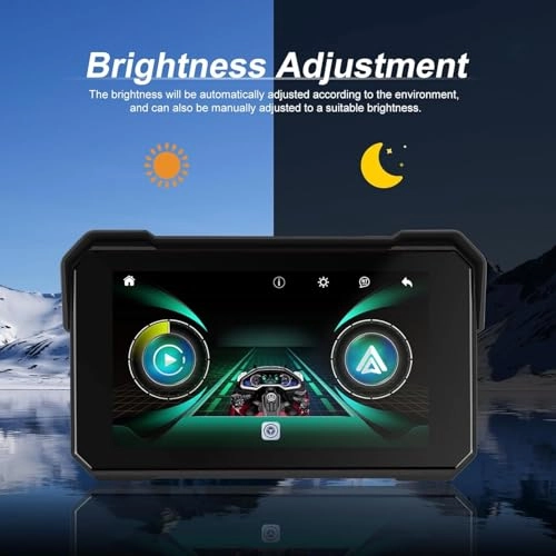 Motorcycle Navigation Display - 5 inch