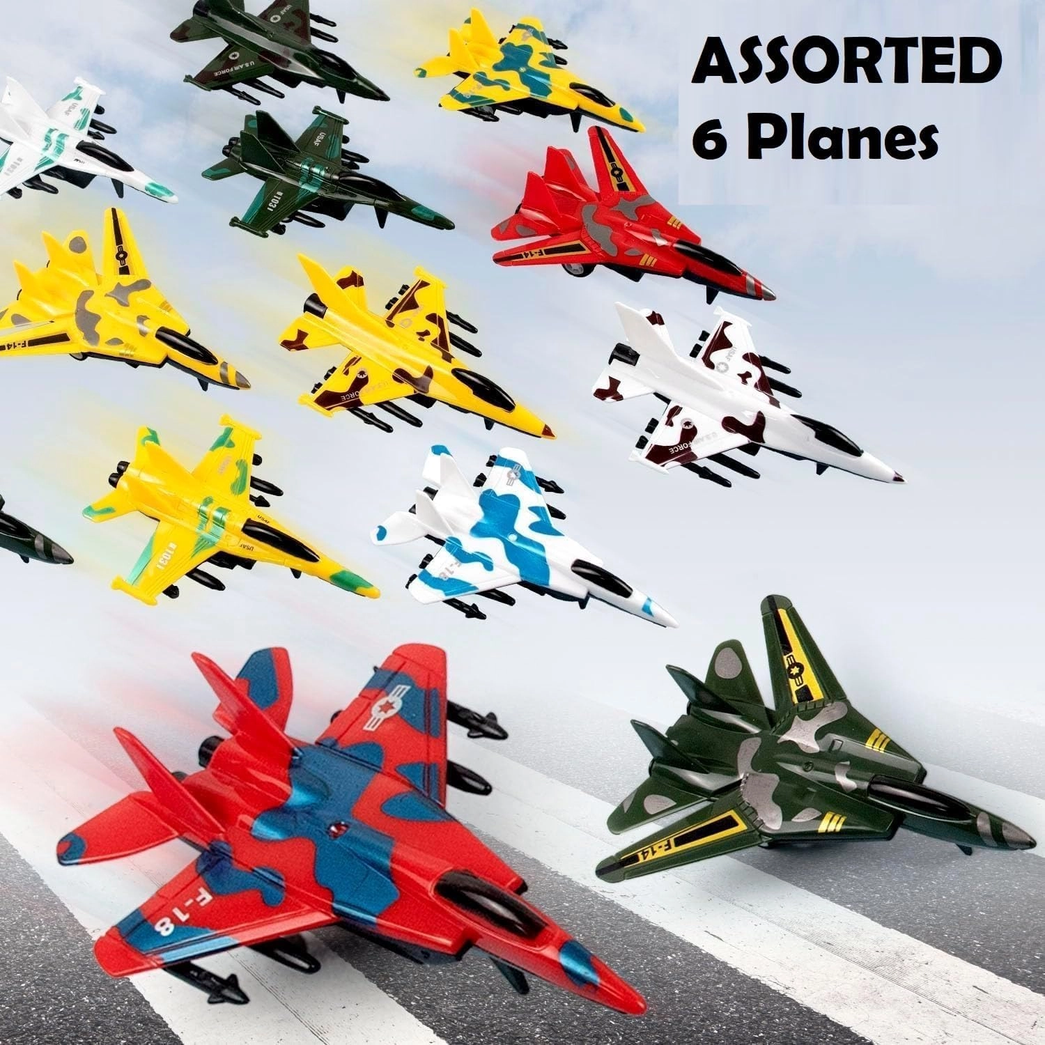 Fighter Jet - N Scale 6pcs
