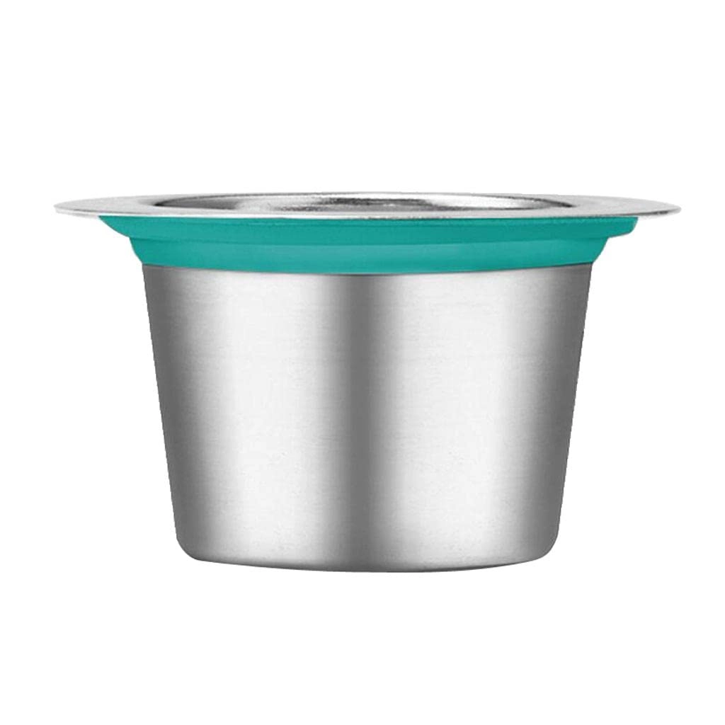 ecomistiq Stainless Steel Refillable Reusable Coffee Capsules Pods Filter K-Cup