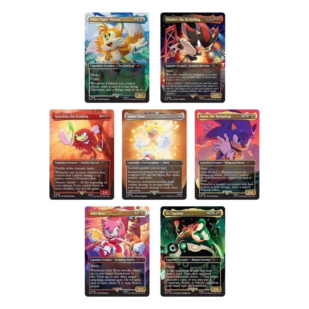 Secret Lair x Sonic The Hedgehog: Friends & Foes - 7pcs