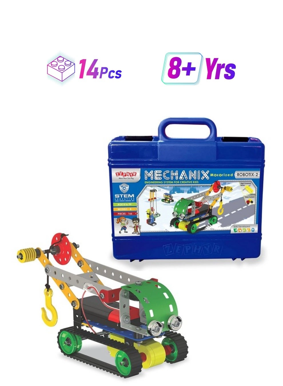 MECHANIX Robotix - 2 Smart Bag - 14 pcs for ages 8+