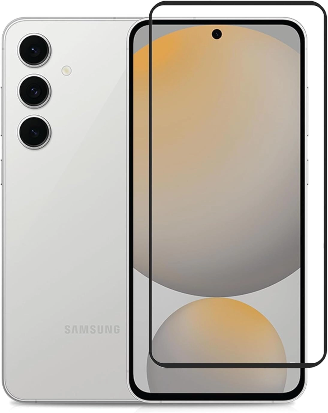 Muzz International Full Coverage Scratch Resistance Tempered Glass Screen Protector for Samsung Galaxy A36