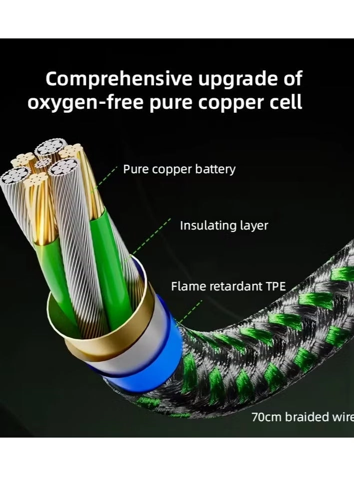 GS3 PRO-Z Cable 60W USB-A to USB-C Braided