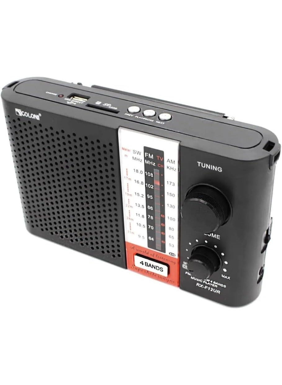 Golon RX-F12UR - Portable Radio